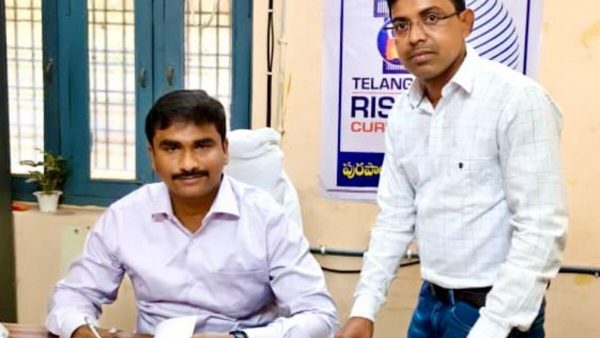 మున్సిపల్ కమిషనర్ గా రాఘవేందర్ రెడ్డి బాధ్యతలు